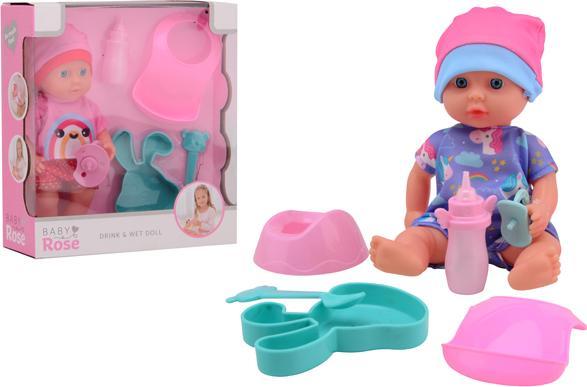 Image du produit Baby Rose Drinking and Peeing Baby Doll