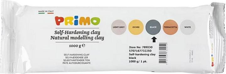 Actual product image Creativ Company Zelfhardende Boetseerklei Zwart, 1000gr