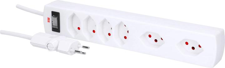 Produktbild Max Hauri Safety Line 90° mit Schalter (6 x, Typ 13, 2 m)