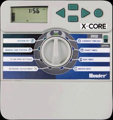Image du produit Hunter Steuergerät 24VAC Typ X-CORE 801-iE Indoor 8 Stationen