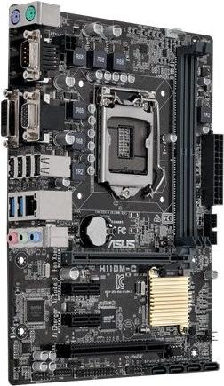 Produktbild ASUS H110m-C, Matx, Lga1151 (LGA 1151, Intel H110, mATX)