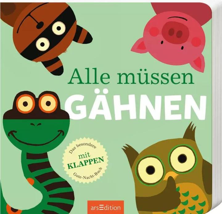 Produktbild Alle müssen gähnen (Deutsch, Maria Höck, Anita Bijsterbosch, 2015)