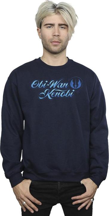 Produktbild Star Wars ObiWan Kenobi Ribbon Font Sweatshirt (XL)