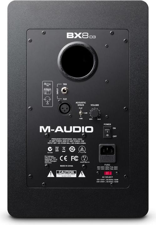Immagine prodotto M-Audio Bx8 D3 (Attivo, 1 pz., 1x 150 W)