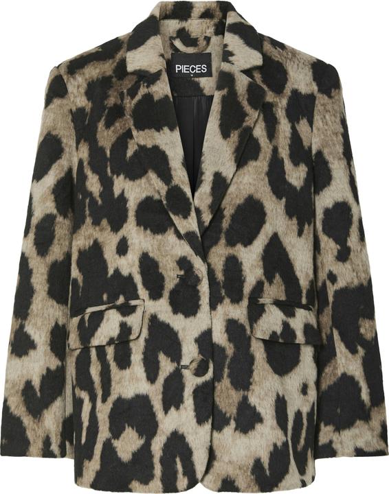 Actual product image Pieces PCDEMI LEOPRINT Einreihiger Blazer (L)