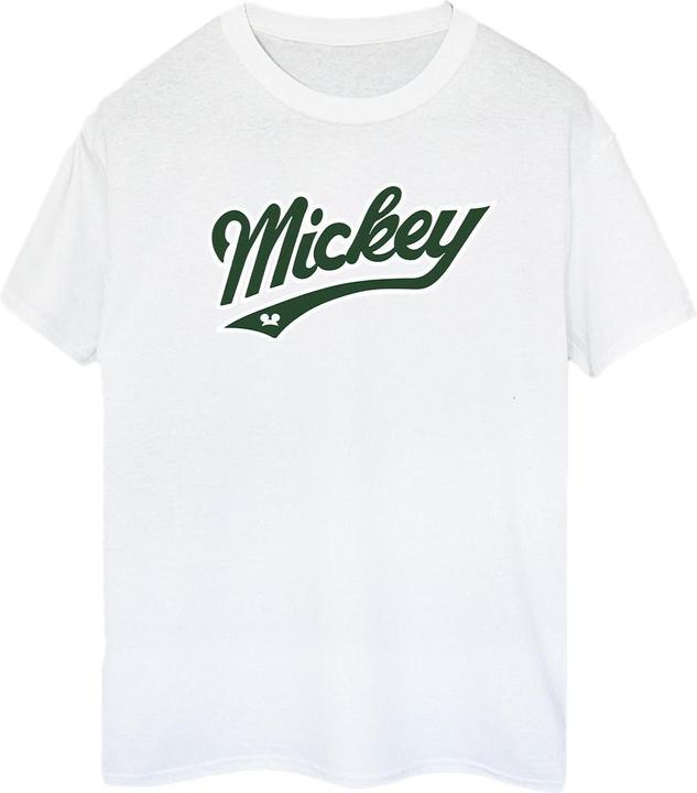 Actual product image Disney Womens/Ladies Mickey Mouse Bold Cotton Boyfriend T-Shirt (3XL)