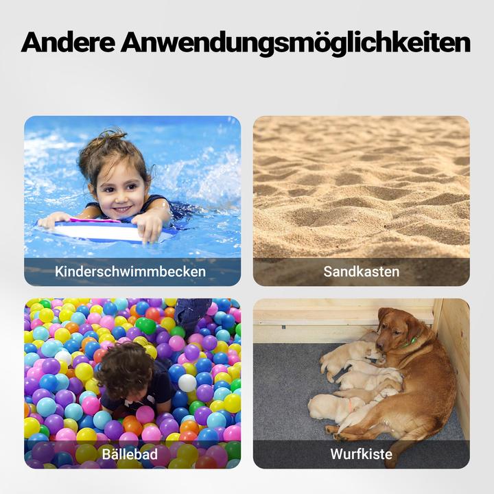 Actual product image Wiltec Fudajo dog pool 80x20cm dog swimming pool dog paddling pool dog bathtub (Dog pool)