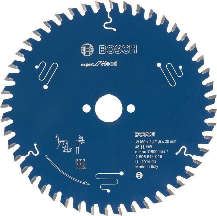 Productafbeelding Bosch Professional Zubehör Cirkelzaagblad EX WO T 254x30-.