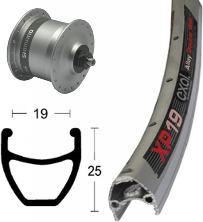 Produktbild Exal SSP 36L (Vorderrad, 28")