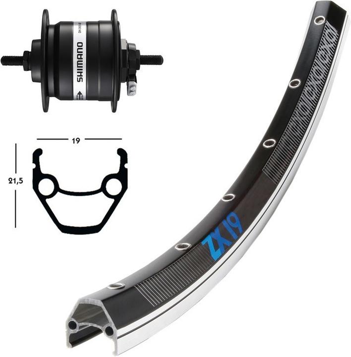 Image du produit Exal Starr36L (Roue avant, 28")
