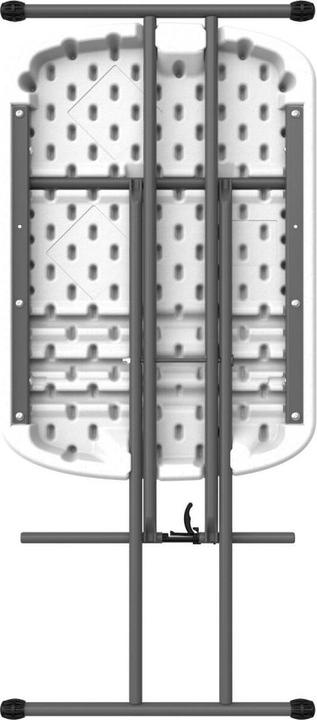 Image du produit Lifetime Picknick-Tisch Weiss Stahl HDPE 66 x 71 x 46 cm