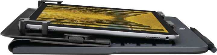 Produktbild Logitech Universal Folio Mobile Keyboard QWERTY English (UK) Black Bluetooth (Eng. Int., Universal)