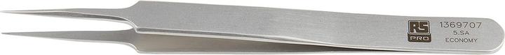 Actual product image Rs Pro Stainless Steel Tweezers Acid Resistant, Tip Extra Fine, 110 mm