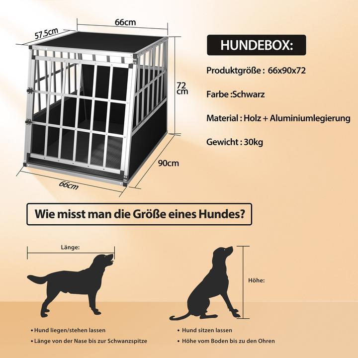 Immagine prodotto Cadoca Box per il trasporto di cani (Cane, Pieghevole, Lavabile)