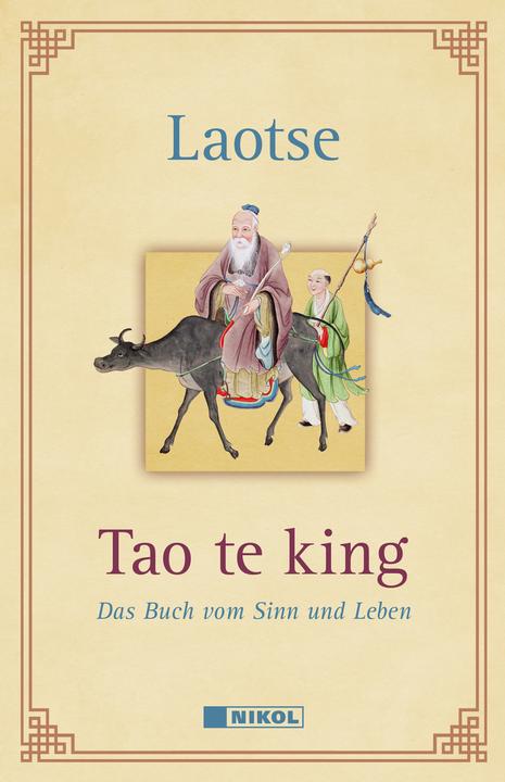 Actual product image Tao te king: Das Buch vom Sinn und Leben (German, Lao Tse, Richard William, 2010)