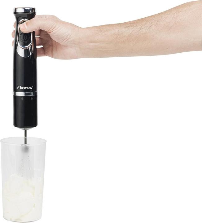 Actual product image Bestron Stainless steel hand blender set