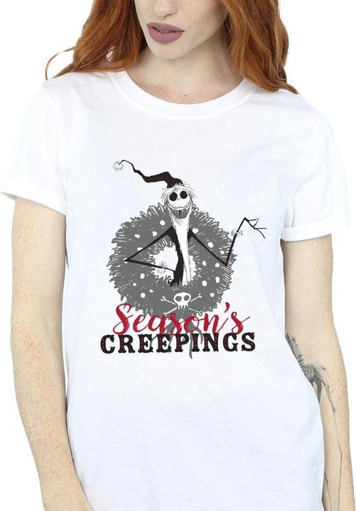 Produktbild Disney The Nightmare Before Christmas Seasons Creepings Wreath TShirt (S)