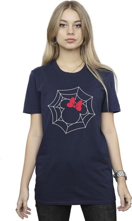 Immagine prodotto Disney Minnie Mouse Spider Web Maglietta Ampia Donna (L)