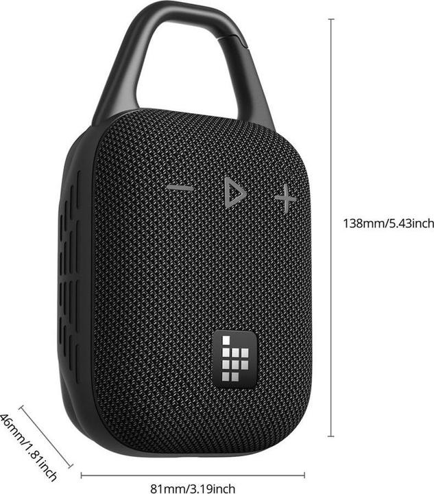 Produktbild Tronsmart Mirtune H1 8W Portable Outdoor Speaker Black (20 h)