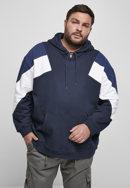 Immagine prodotto Urban Classics Felpa con cappuccio oversize a 3 toni (L)