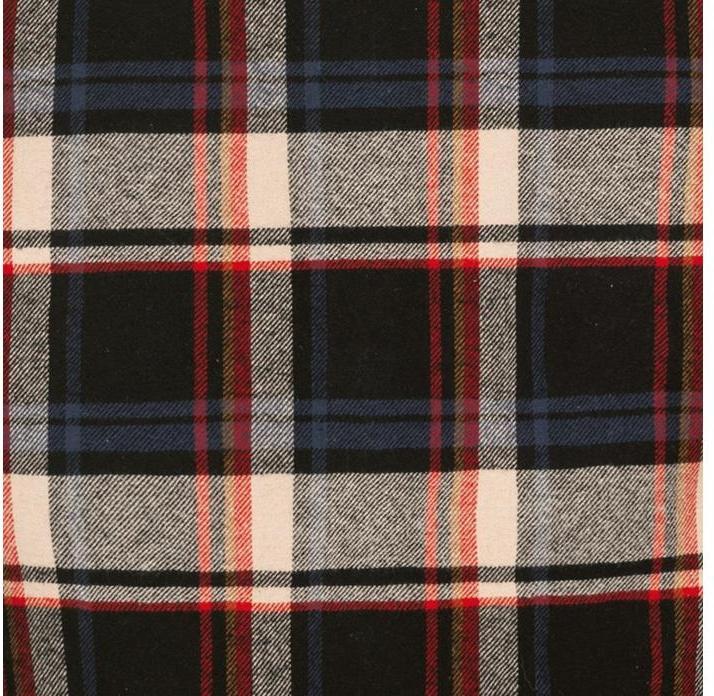 Produktbild Craftland Flanellhemd TURRELL Grösse XXL schwarz/marine/beige/rot kariert (XXL)