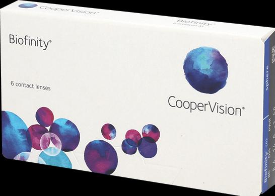 Produktbild Biofinity Monatslinsen (6 Stück, Monatslinse, Sphärisch)