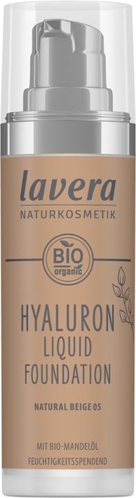 Produktbild Lavera BIO-Make-up Liquid Hyaluron N°05 Natural Beige - 30ml - (05)