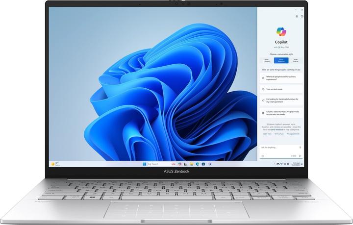 Immagine prodotto ASUS Zenbook 14 OLED UX3405MA-PP288W Ultra 9 185H 14.0 3K 120Hz 400nits Glossy 32GB LPDDR5X SSD1TB I