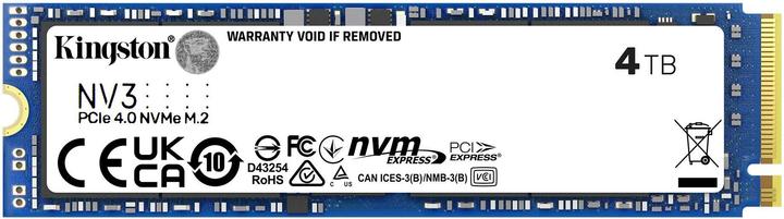 Image du produit Kingston NV3 (4000 Go, M.2 2280)