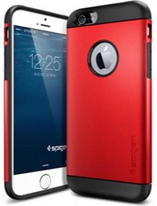Actual product image Spigen Slim Armor Case for iPhone 6/6S (4.7") Red (Apple iPhone 6)