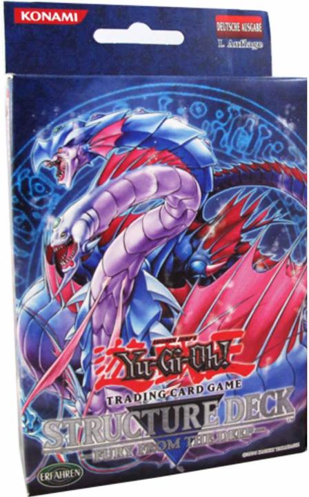 Actual product image Yu-Gi-Oh Structure Deck Fury from the Deep -! - EN (German, Deck)