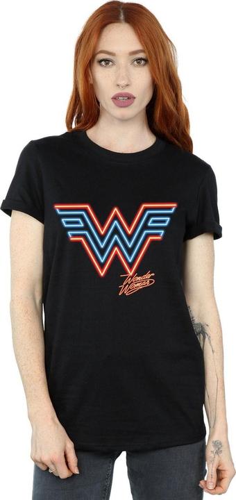 Image du produit - T-shirt WONDER WOMAN NEON EMBLEM - Femme (4XL)