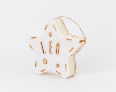 Actual product image Vintiun Star lamp mini personalizable