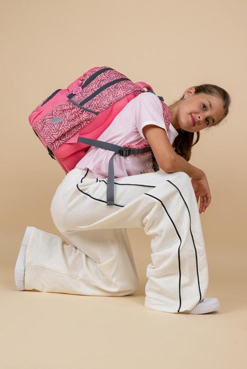 Image du produit Belmil Maxi Pack Schulrucksack mit Brustgurt 2tlg. Set "Love Star (22 l)