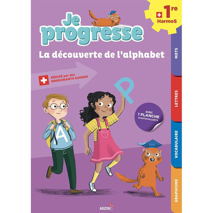 Immagine prodotto Je progresse 1re harmos - La découverte de l'alphabet - Nouvelle édition (Francese, Collettività, 2021)