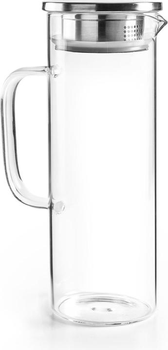 Produktbild Ibili Karaffe aus Glas 1,1 Liter Hitzebeständig, ideal für heisse und kalte Getränke (1.10 l)