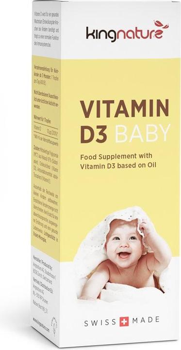 Immagine prodotto Kingnature Vitamina D3 Bambino (1 Pezzo/i, Liquido, 103 g)