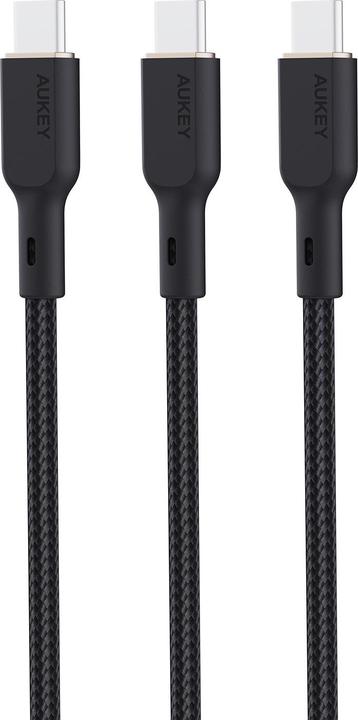 Aukey USB C – USB C 3er Pack (1 m)