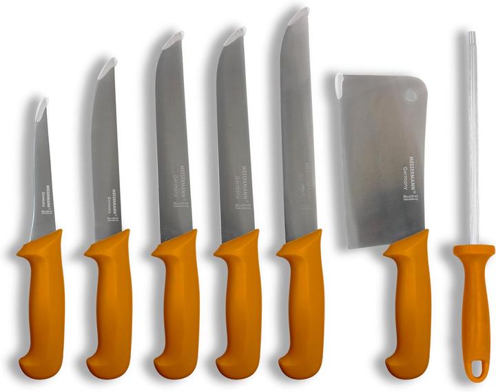 Actual product image Messermann Germany Meat knife set 7 pcs (23 cm)