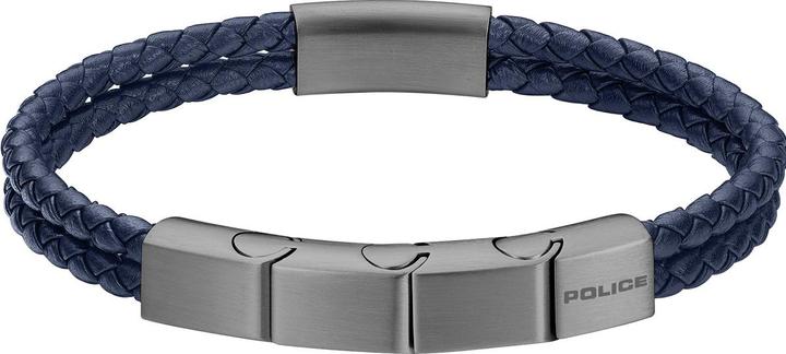 Produktbild Police Parallel Armband (19 cm, Edelstahl, Leder)