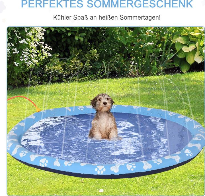 Produktbild PawHut Hunde Wasserspielzeug mit Wasseranschluss (Zerrspielzeug Hund)