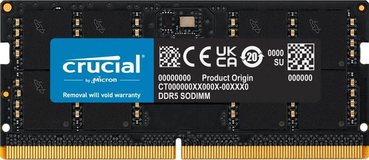 Image du produit Crucial DDR5-5600 (1 x 32GB, 5600 MHz, RAM DDR5, SO-DIMM)