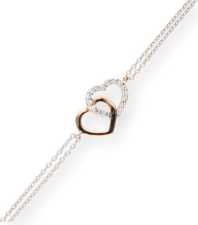 Actual product image Carat hearts (19.50 cm, Gold 18ct)