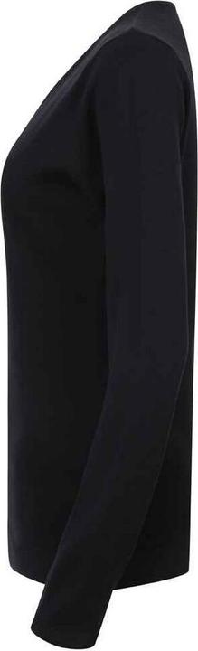 Actual product image Henbury Womens/Ladies Cotton Acrylic V Neck Sweatshirt (XXS)