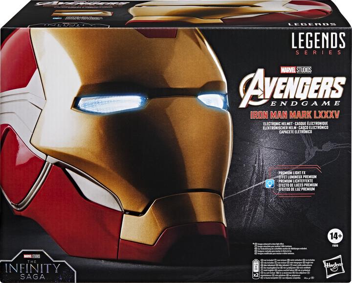 Produktbild Hasbro Avengers: Endgame Marvel Legends Elektronischer Helm Iron Man Mark LXXXV