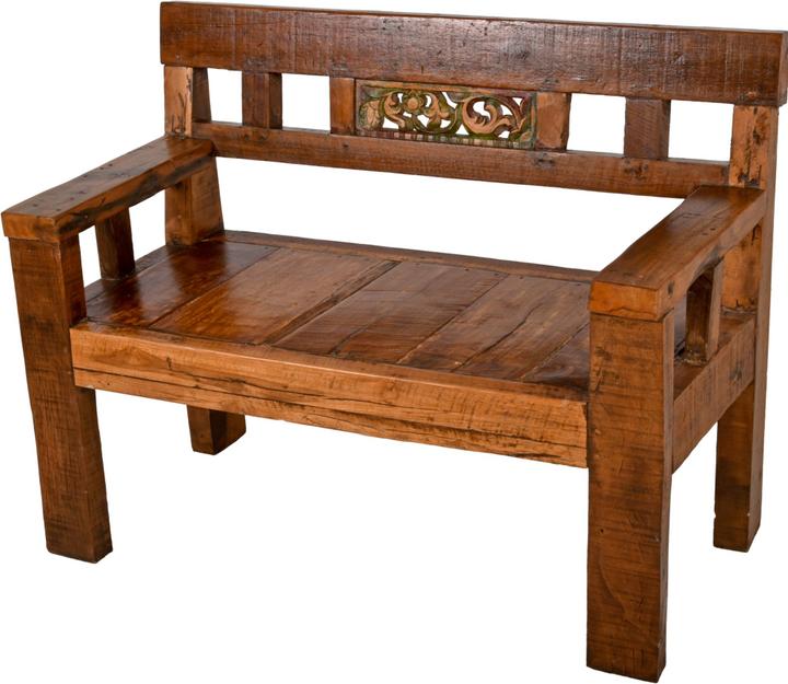 Immagine prodotto Garden Pleasure Panchina da giardino Sumba 940233 in legno marrone 120,0 cm