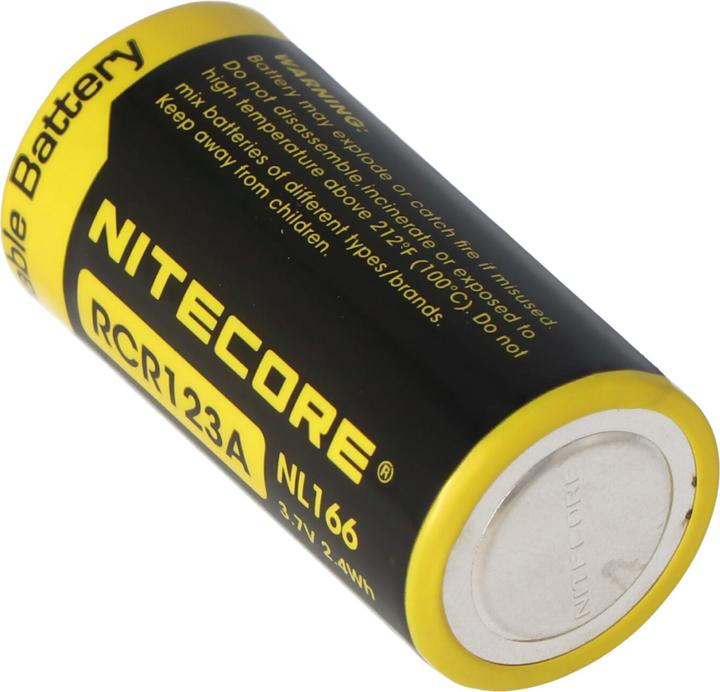 Produktbild Nitecore Akku 16340, CR123 geschützter auch für Zebralight