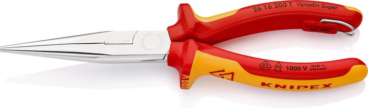 Actual product image Knipex Flat round nose pliers (219 mm)