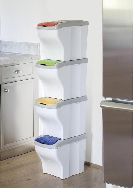 Image du produit Bama PATTUMIERAPOKER SET 4 pcs. - modulaire COL. (80 l)