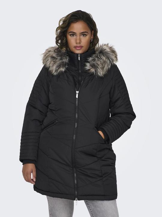 Image du produit Only Capuche Poignets côtelés Manteau (46)
